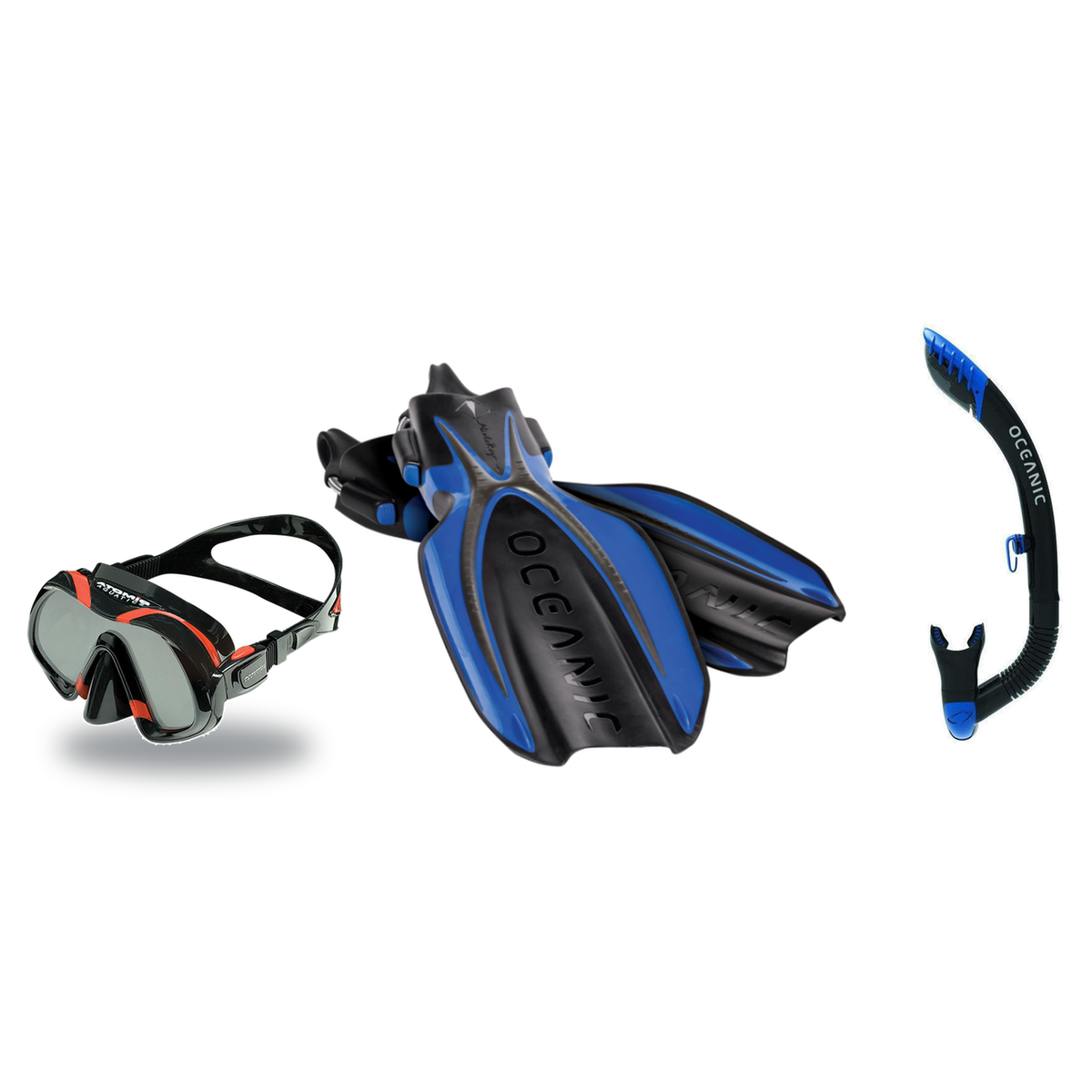 Zeagle Mask Fin Snorkel Package – Scope Mono, Venom or Mini Shadow Single Lens Mask + Ultra Dry 2 Snorkel + Recon Fins — Ven…
