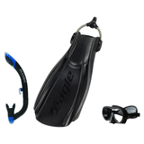 Zeagle Mask Fin Snorkel Package – Scope Mono, Venom or Mini Shadow Single Lens Mask + Ultra Dry 2 Snorkel + Recon Fins — Min…