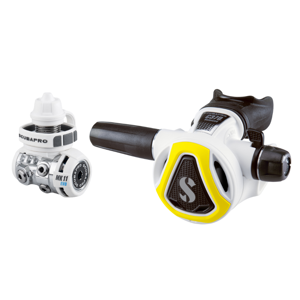 Scubapro MK11 EVO/C370 Regulator White
