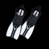 OCEAN REEF Aria QR+ Dive Mask & DUO II Fins Combo with Snorkie-Talkie-