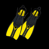 OCEAN REEF Aria QR+ Dive Mask & DUO II Fins Combo with Snorkie-Talkie-