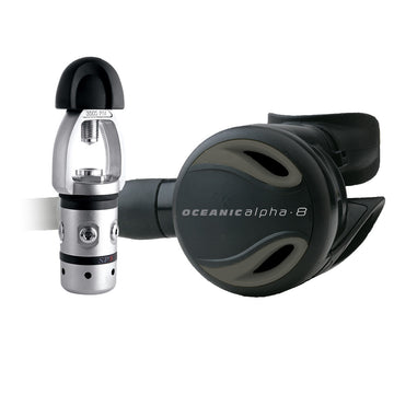 Oceanic Alpha 8 + SP5 Dive Regulator Set-YOKE-