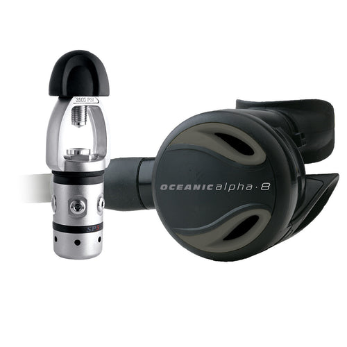 Oceanic Alpha 8 + SP5 Dive Regulator Set-YOKE-