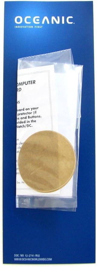 Oceanic Geo 2, Geo 4.0 Dive Computer Stick On Lens Cover-
