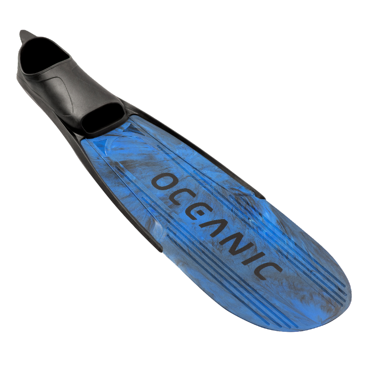 Oceanic Predator Camo Free Diving and Spearfishing Fins