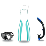 Oceanic Snorkeling Package – Shadow, Mini Shadow or Duo Mask + Ultra Dry 2 Snorkel + Manta Ray Fins — Duo – Good Value, Ocea…
