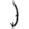 Scubapro Spectra Dry Scuba Diving Snorkel - Black/Silver
