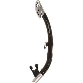 Scubapro Spectra Dry Scuba Diving Snorkel - Black/Silver