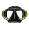 Scubapro Zoom Low-Volume Dual Lens Scuba Diving Mask - Yellow Black