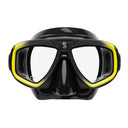 Scubapro Zoom Low-Volume Dual Lens Scuba Diving Mask - Yellow Black