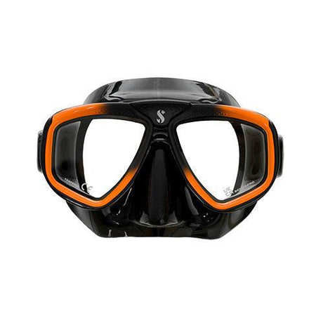 Scubapro Zoom Low-Volume Dual Lens Scuba Diving Mask - Orange