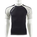 Akona Scuba Diving Short Sleeve Rash Guard-Black