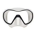 Apeks VX1 Scuba Diving Mask-White/Black-