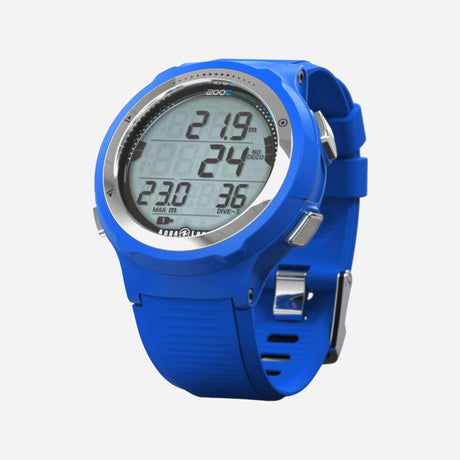Aqualung I200C Wrist Dive Computer-Blue-