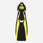 Aqualung Phazer Open Heel Dive Fins-Hot Lime/Dark Grey-S-