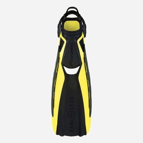 Aqualung Phazer Open Heel Dive Fins-Hot Lime/Dark Grey-S-