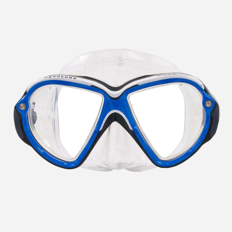 Aqualung Reveal Ultrafit Scuba Diving Mask-Blue/White-S-