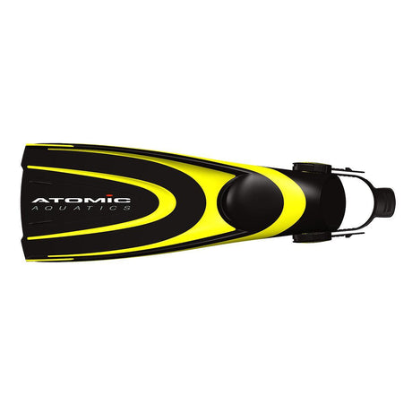 Open Box Atomic Aquatics Blade Fin-Yellow-Large-Acceptable