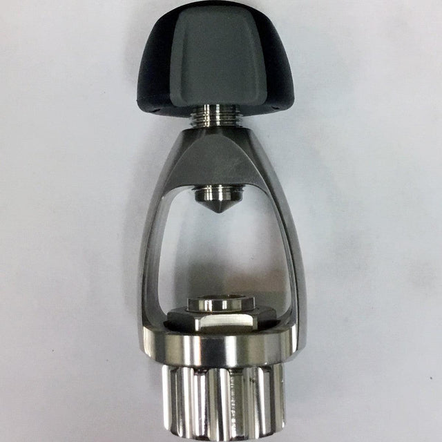 Open Box Atomic Aquatics DIN to Yoke Adapter Stainless-