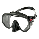 Open Box Atomic Aquatics Frameless Mask-Black-Regular-