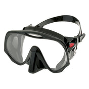 Open Box Atomic Aquatics Frameless Mask-Black-Regular-