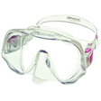 Open Box Atomic Aquatics Frameless Mask-Clear/Pink-Medium-