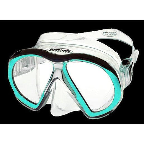 Open Box Atomic Aquatics SubFrame Mask-Clear/Aqua-