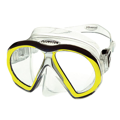 Open Box Atomic Aquatics SubFrame Mask-Clear/Yellow-