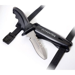 Open Box Atomic Aquatics Ti6 Titanium Blunt Tip Knife-