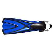 Open Box Atomic Aquatics X1 Fins-Blue-Small-