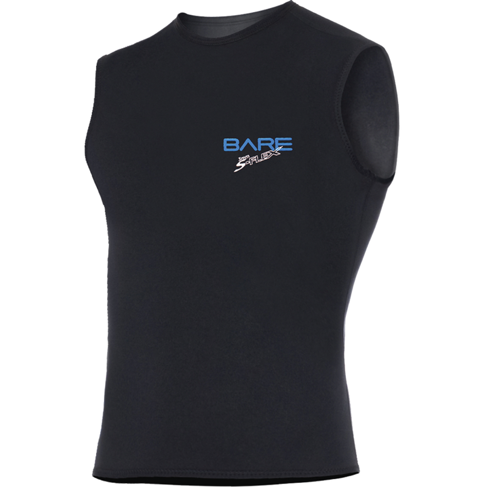 Bare 3 MM Mens S-Flex Neoprene and THERMALSKIN Vest-S