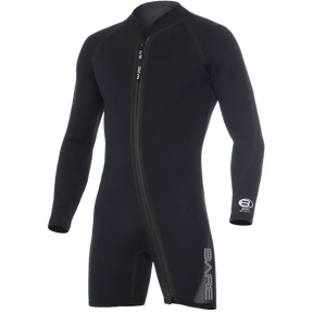 Open Box Bare 3mm Sport Step-in Jacket, Mens-Black-XL-