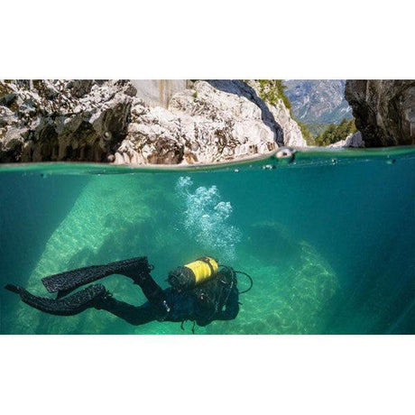 Bare Aqua-Trek 1 Tech Dry Travel Ready Drysuit w/ Ultrawarmth Base Layers Included-