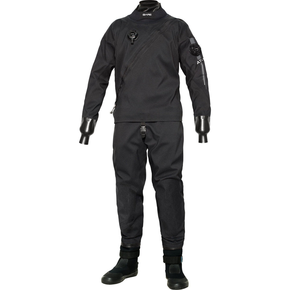 Bare Aqua-Trek 1 Tech Dry Travel Ready Drysuit w/ Ultrawarmth Base Layers Included-