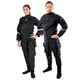 Hollis DX-300X Technical Expedition-Grade Drysuit w/ 5mm Neoprene Socks-
