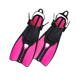 Ocean Reef Duo II Fins for Snorkeling and Swimming-Pink-S/M-New