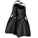 Open Box Oceanic Accel Fin-Black-XS (5-7)-