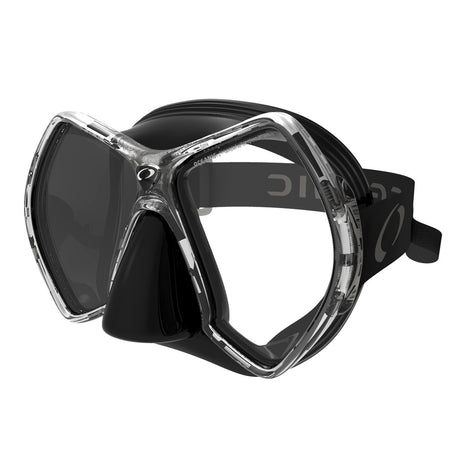 Open Box Oceanic Cyanea Mask-Black/Titanium-