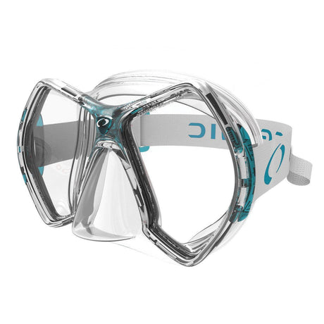 Open Box Oceanic Cyanea Mask-Clear/Sea Blue-