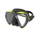 Oceanic Discovery Dual Lens Dive Mask-BK/YELLOW