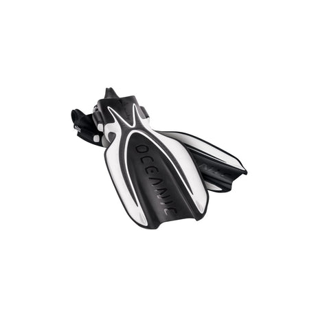 Open Box Oceanic Manta Ray Fin-White/Black-XS-