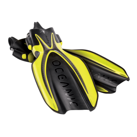 Open Box Oceanic Manta Ray Fin-Yellow/Black-XS-
