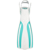 Open Box Oceanic Viper 2 OH Fin-White/Aqua-XS-