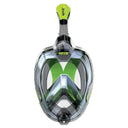 Open Box Seac Magica Full Face Mask-Black/Lime-L/XL-