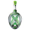 Open Box Seac Magica Full Face Mask Junior-Lime Transparent-L-