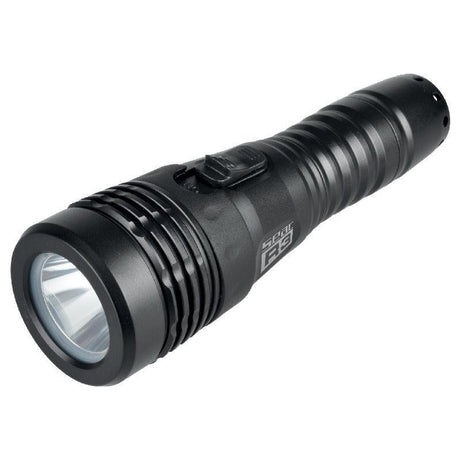 Open Box Seac R3 Scuba Dive Rechargeable Flashlight-Good-Charcoal Grey-