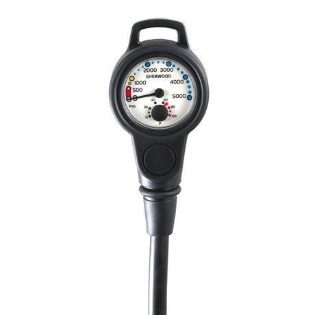 Open Box Sherwood Pressure Gauge With Hose and Boot-