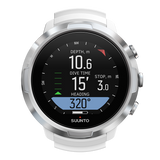 Suunto D5 Wrist Dive Computer with USB Cable-WHITE