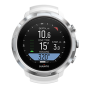 Suunto D5 Wrist Dive Computer with USB Cable-WHITE