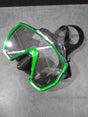 Open Box Tusa Freedom HD Mask-Black/Energy Green-Like New-